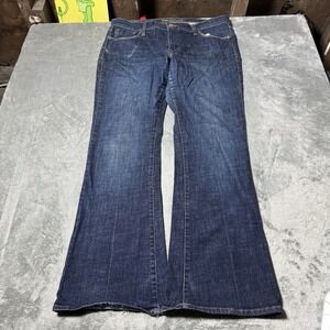 VTG Y2K Old Navy Jeans Womens Sz 12 The SweetHeart Dark Wash Festival Boho Indie